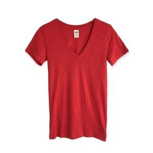 🔃Victoria's Secret PINK Red Short Sleeve Shirt